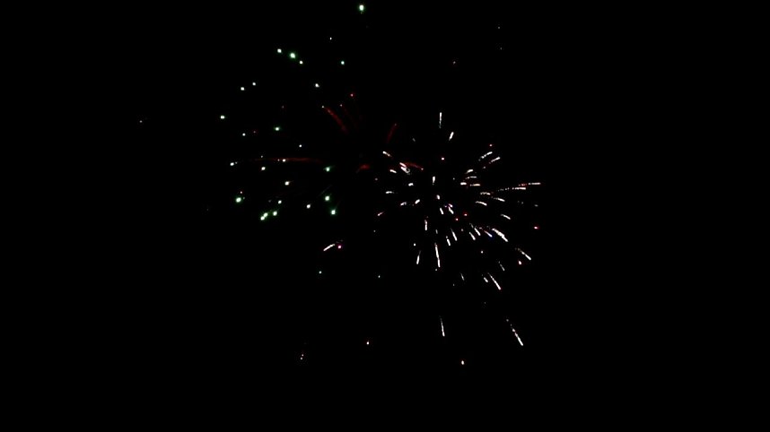 Feuerwerk &uuml;ber Nordhausen