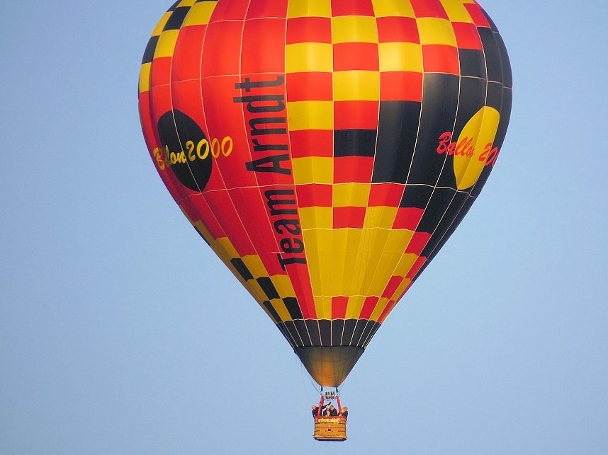 Hei&szlig;luftballon &uuml;ber Nordhausen 