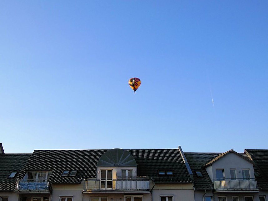 Hei&szlig;luftballon &uuml;ber Nordhausen 