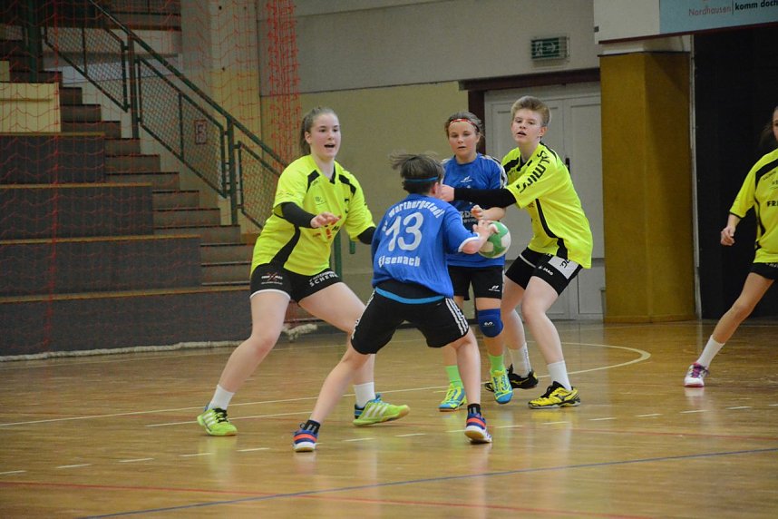 Klar &uuml;berlegen - die NSV Damen zu Gast in Eisenach