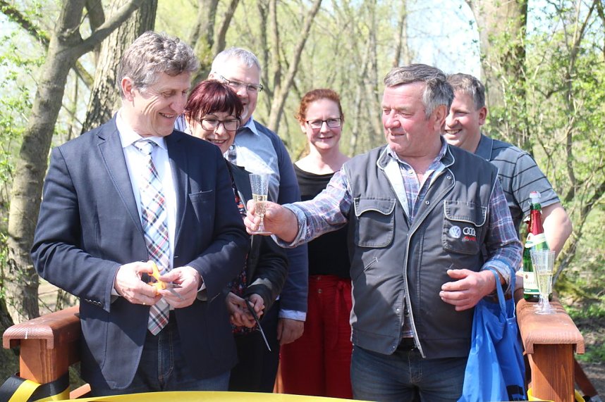 An der Salza kann man wieder spazieren