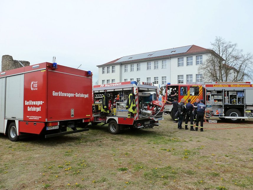 Biker-Aktionstag auf dem Petersberg Nordhausen