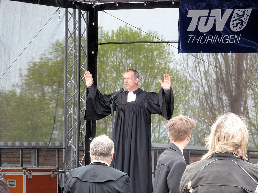 Biker-Aktionstag auf dem Petersberg Nordhausen