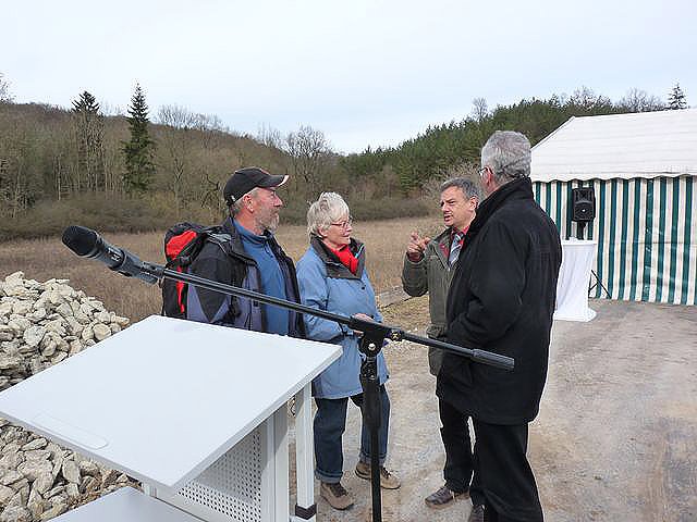 Spatenstich Br&uuml;cke