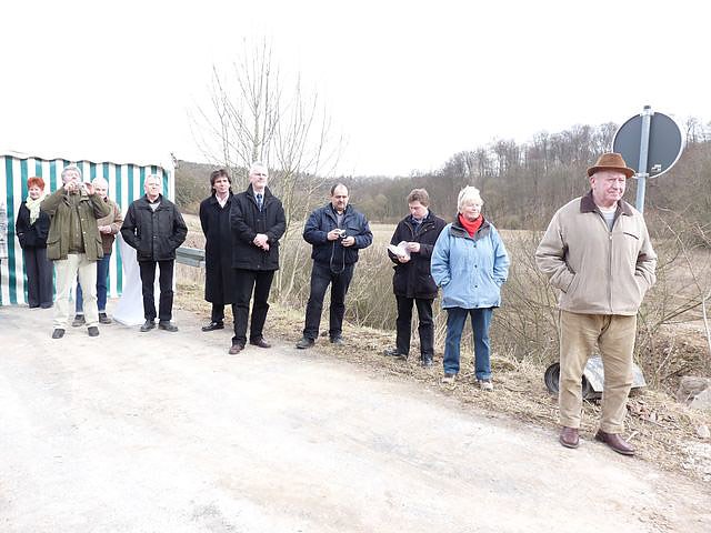 Spatenstich Br&uuml;cke