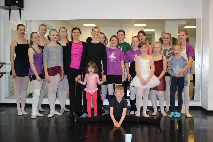 Workshop mit Ballettdirektorin