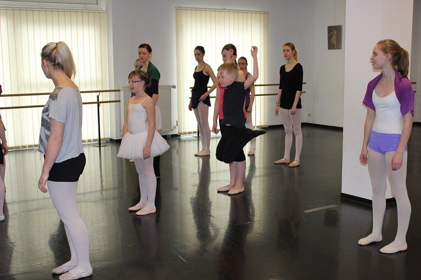 Workshop mit Ballettdirektorin