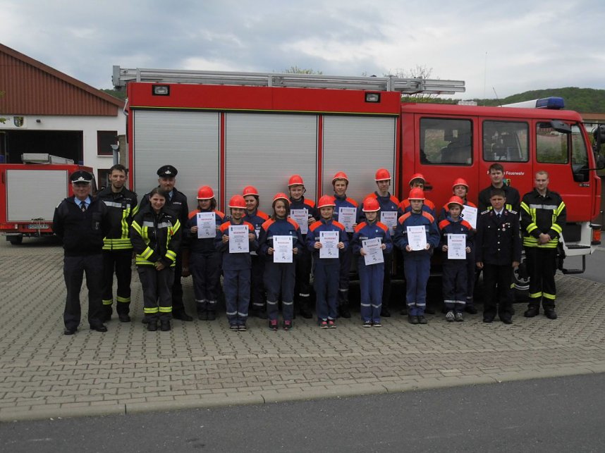 Jugendflamme in Sollstedt abgelegt