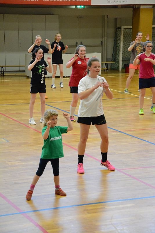 Zumba f&uuml;r Handballerinnen