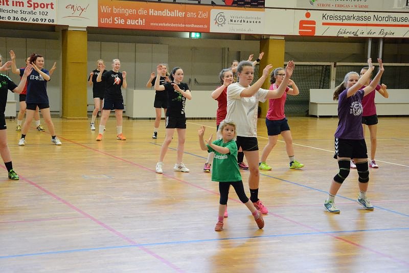 Zumba f&uuml;r Handballerinnen