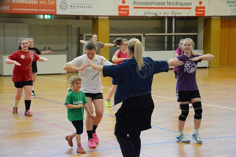 Zumba f&uuml;r Handballerinnen