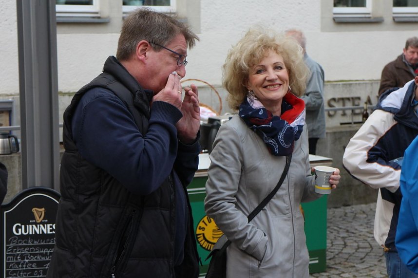 1. Mai Kundgebung auf dem Nordh&auml;user Rathausplatz