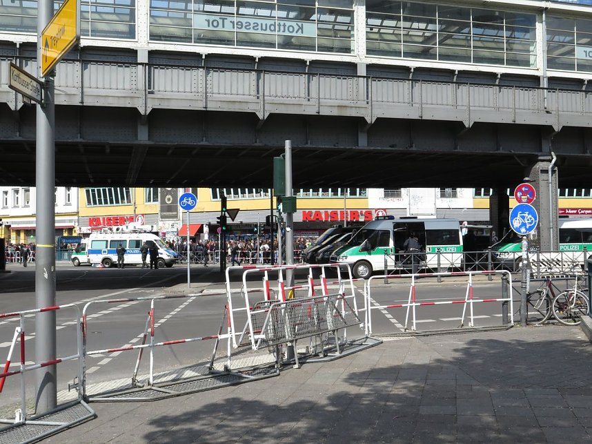 1. Mai in Berlin Kreuzberg