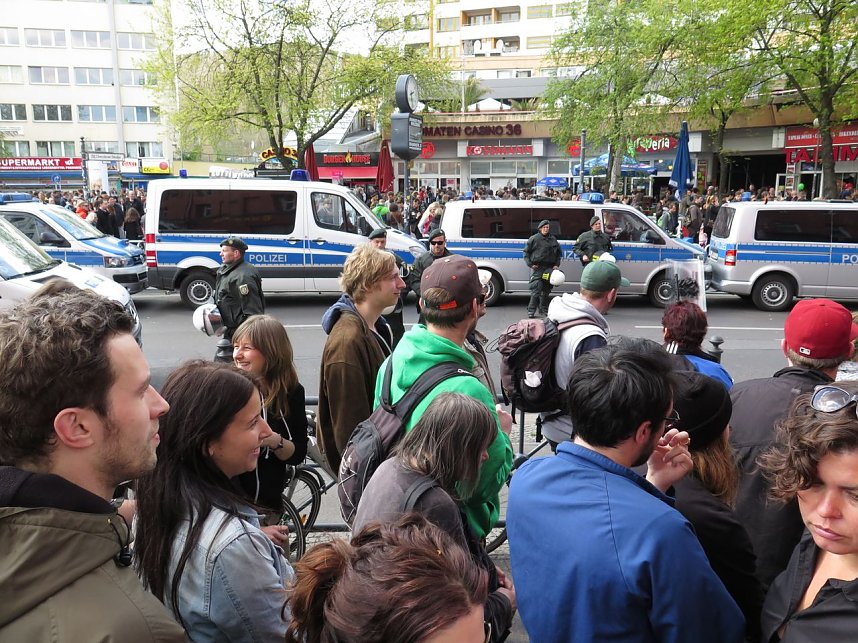 1. Mai in Berlin Kreuzberg