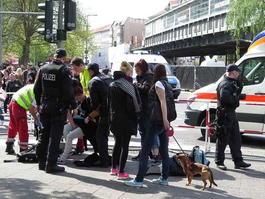 1. Mai in Berlin Kreuzberg