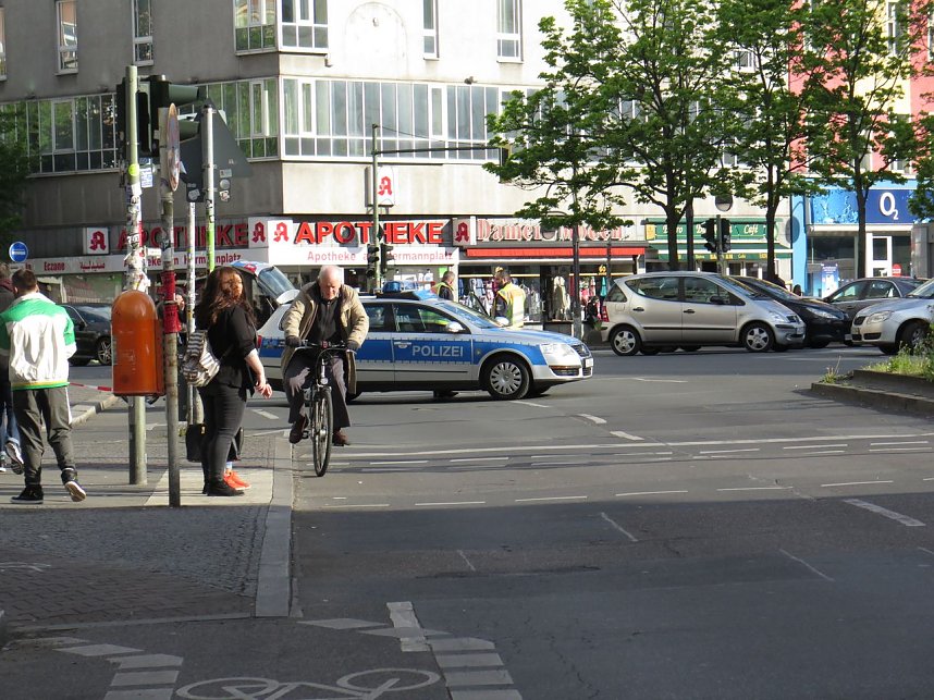 Revolution&auml;re 1. Mai Demo