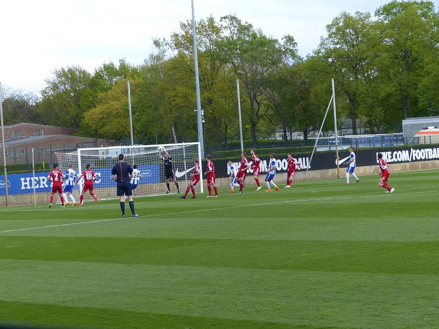 Herthas U23 gewinnt gegen Wacker