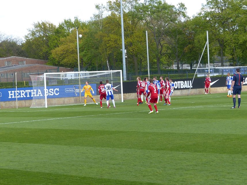 Herthas U23 gewinnt gegen Wacker