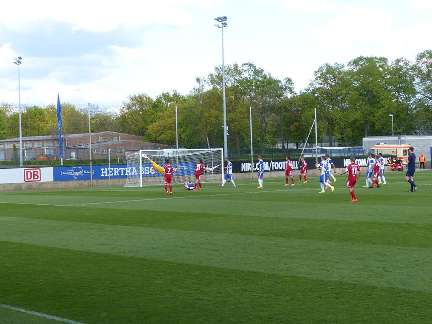 Herthas U23 gewinnt gegen Wacker