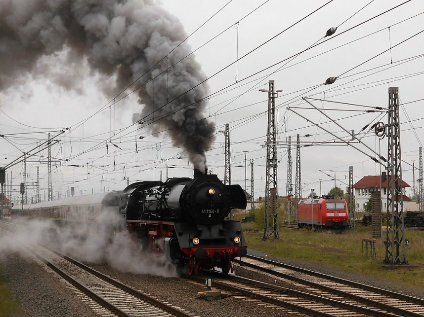 Ausfahrt Nordh&auml;user Express mit 41 1144-9
