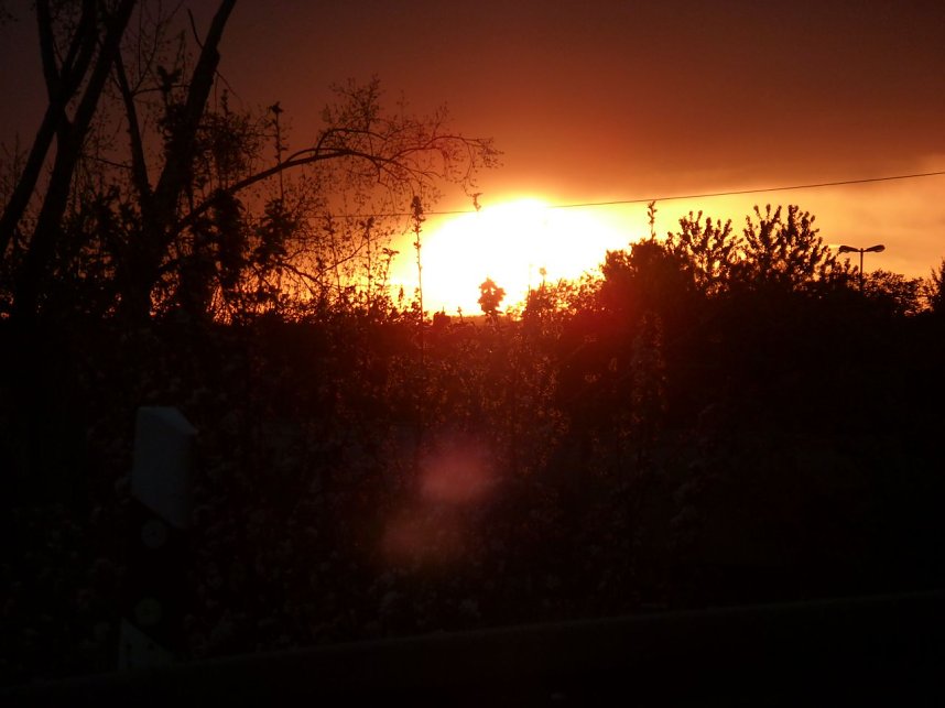 Abendrot an der Alten M&uuml;hle