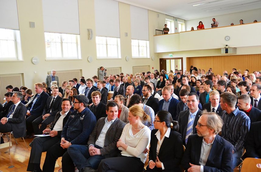 Graduierung an der Hochschule Nordhausen