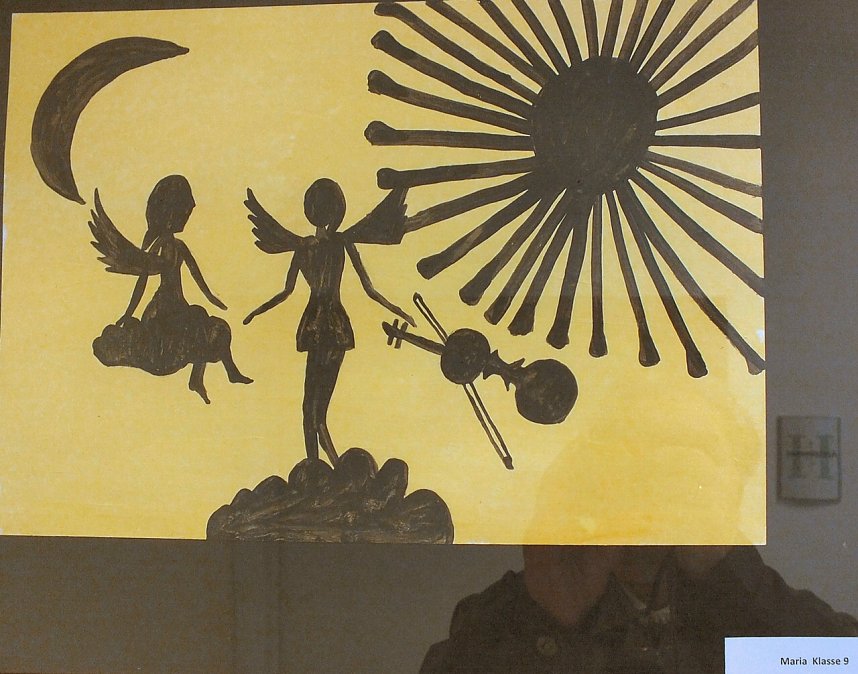 Junge Kunst in der Bleicher&ouml;der HELIOS-Klinik