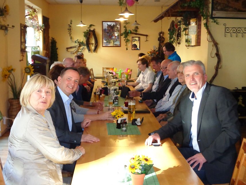 Party der SPD in Alt Nordhausen