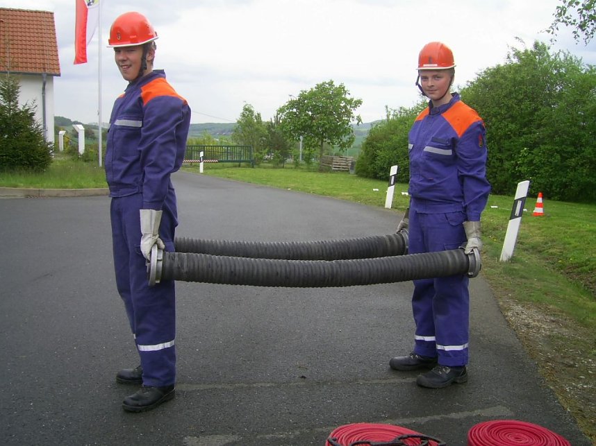 Feuerwehrnachwuchs wird ausgebildet