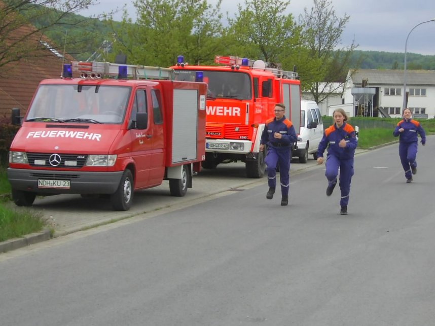 Feuerwehrnachwuchs wird ausgebildet