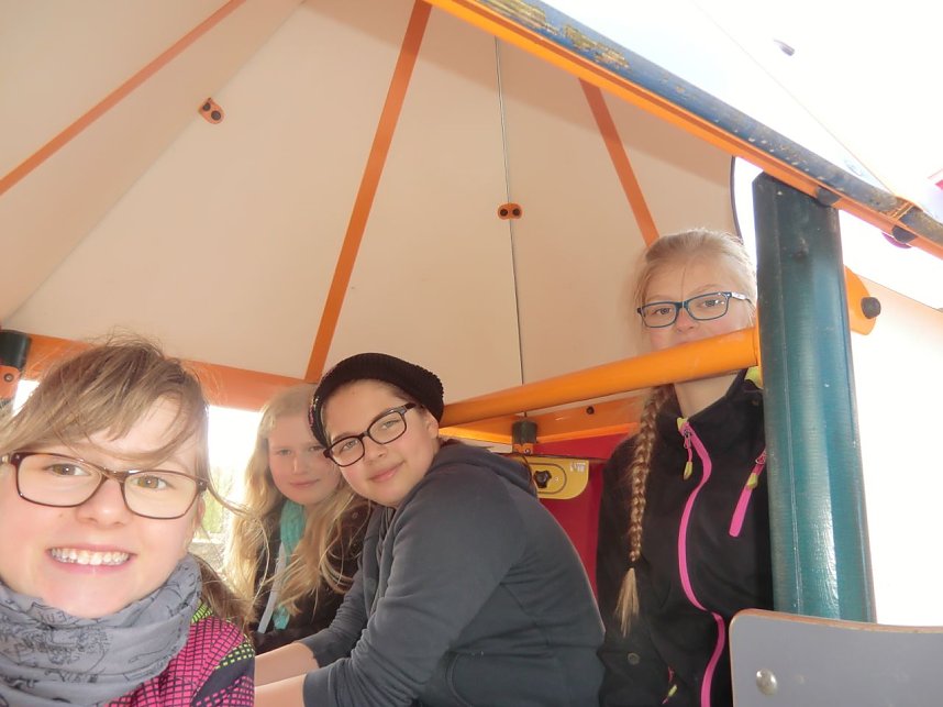 Ausflug in luftige H&ouml;hen f&uuml;r Bleicher&ouml;der Sch&uuml;ler