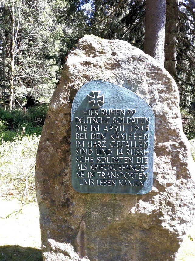 Auch im Harz wurde dem Ende des Krieges vor 70 Jahren gedacht