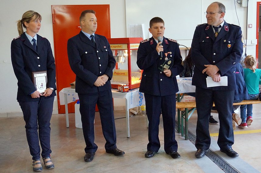 Jubil&auml;en der FFW Niedersachswerfen