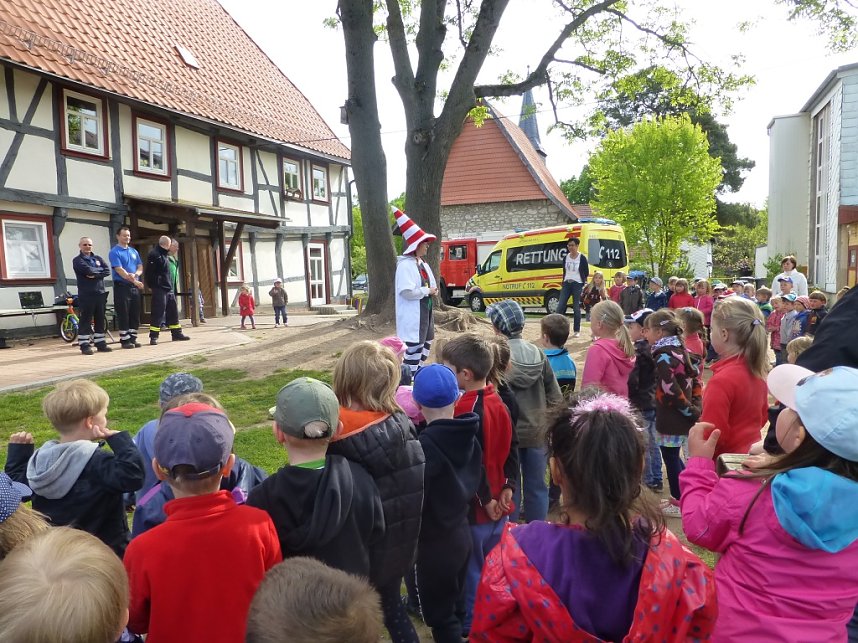 Verkehrssicherheitstag an der Kindertagesst&auml;tte Sonnenhof in Ellrich