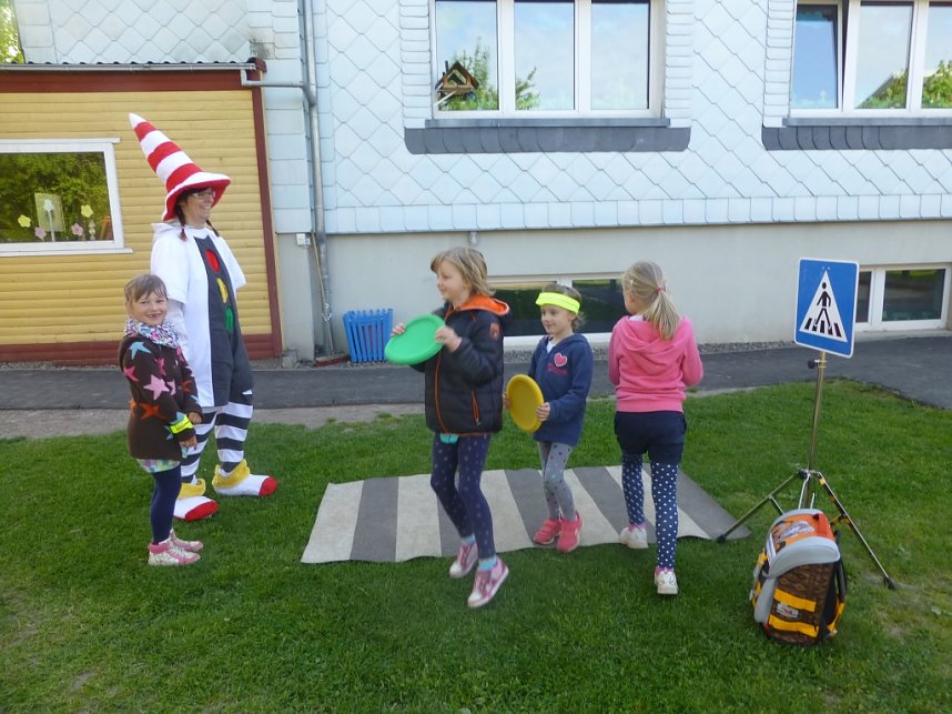 Verkehrssicherheitstag an der Kindertagesst&auml;tte Sonnenhof in Ellrich