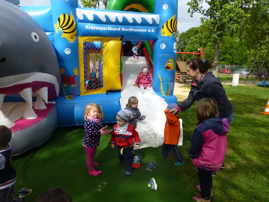 Verkehrssicherheitstag an der Kindertagesst&auml;tte Sonnenhof in Ellrich