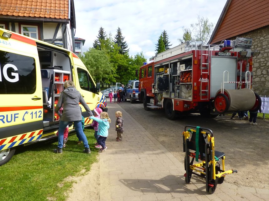 Verkehrssicherheitstag an der Kindertagesst&auml;tte Sonnenhof in Ellrich