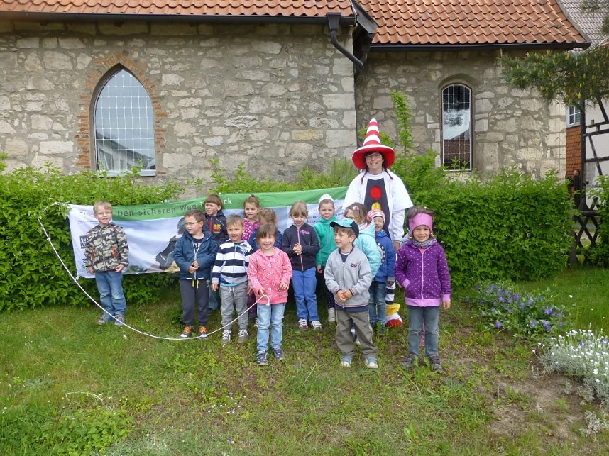 Verkehrssicherheitstag an der Kindertagesst&auml;tte Sonnenhof in Ellrich