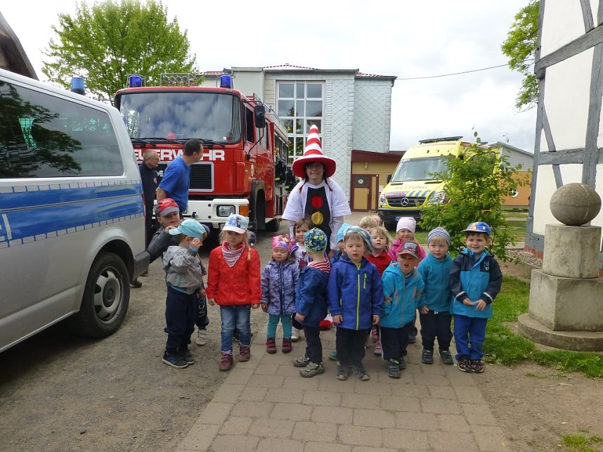Verkehrssicherheitstag an der Kindertagesst&auml;tte Sonnenhof in Ellrich