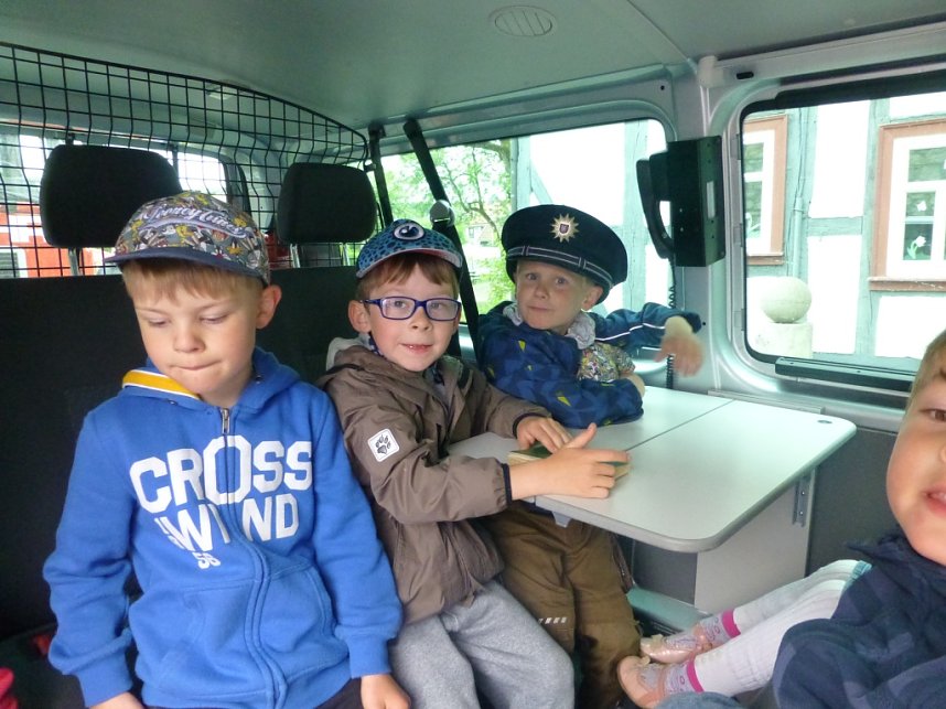 Verkehrssicherheitstag an der Kindertagesst&auml;tte Sonnenhof in Ellrich