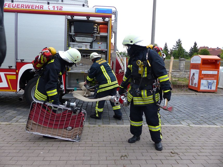 &Uuml;bung f&uuml;r Wehren aus Mitte und Krimderode