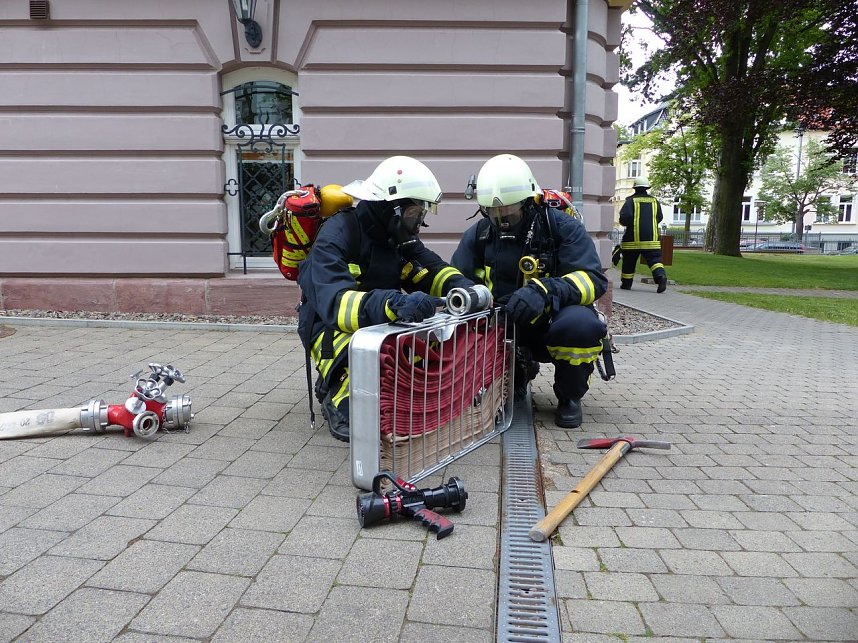 &Uuml;bung f&uuml;r Wehren aus Mitte und Krimderode