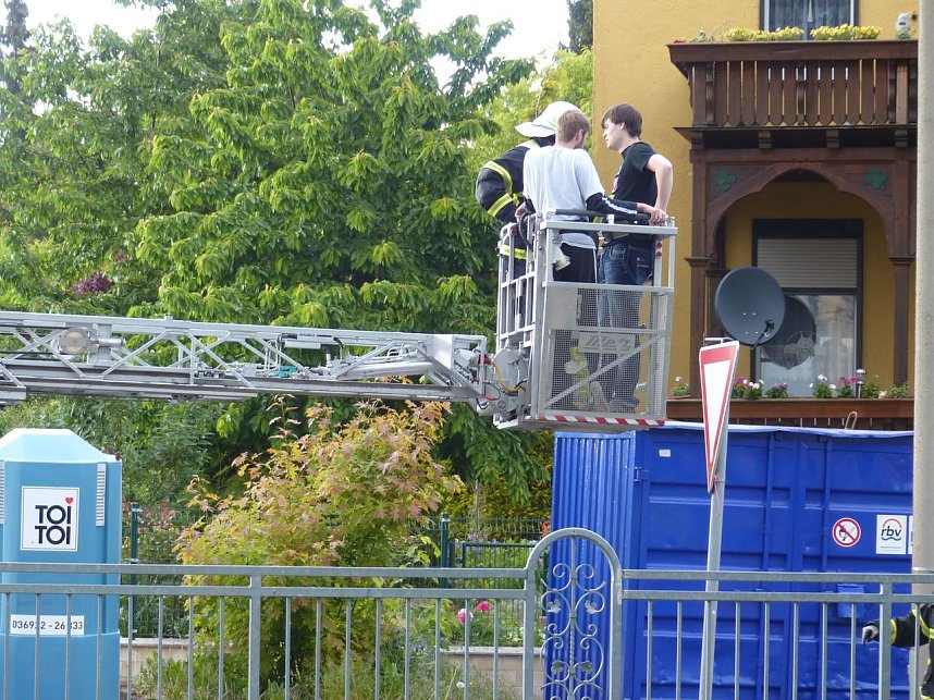 &Uuml;bung f&uuml;r Wehren aus Mitte und Krimderode