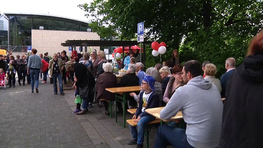 Zum ersten Nordh&auml;user "Anwassern" waren viele Teilnehmer und Schaulustige erschienen