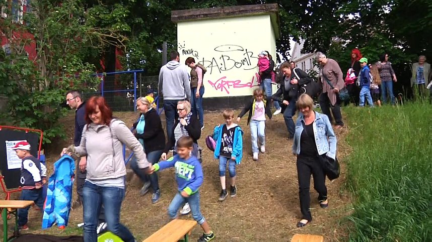 Zum ersten Nordh&auml;user "Anwassern" waren viele Teilnehmer und Schaulustige erschienen