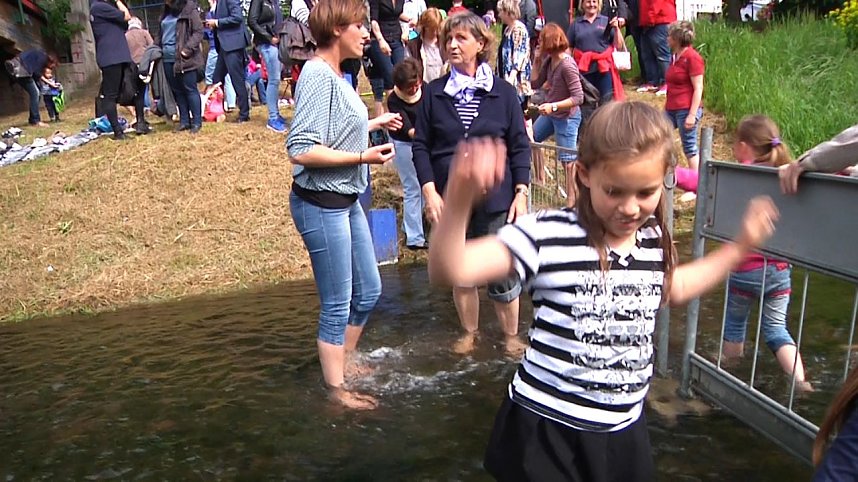 Zum ersten Nordh&auml;user "Anwassern" waren viele Teilnehmer und Schaulustige erschienen