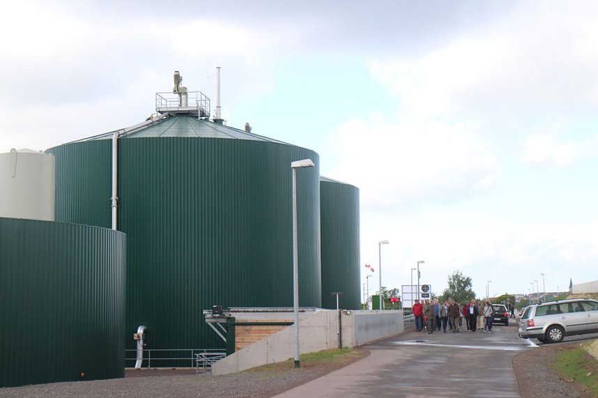 Tag der offenen T&uuml;r an der Biomethangasanlage der EVN