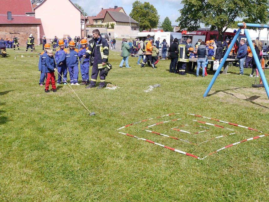 Kinder- und Feuerwehrfest in Gro&szlig;wechsungen