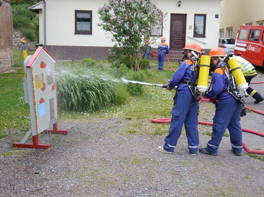 Kinder- und Feuerwehrfest in Gro&szlig;wechsungen