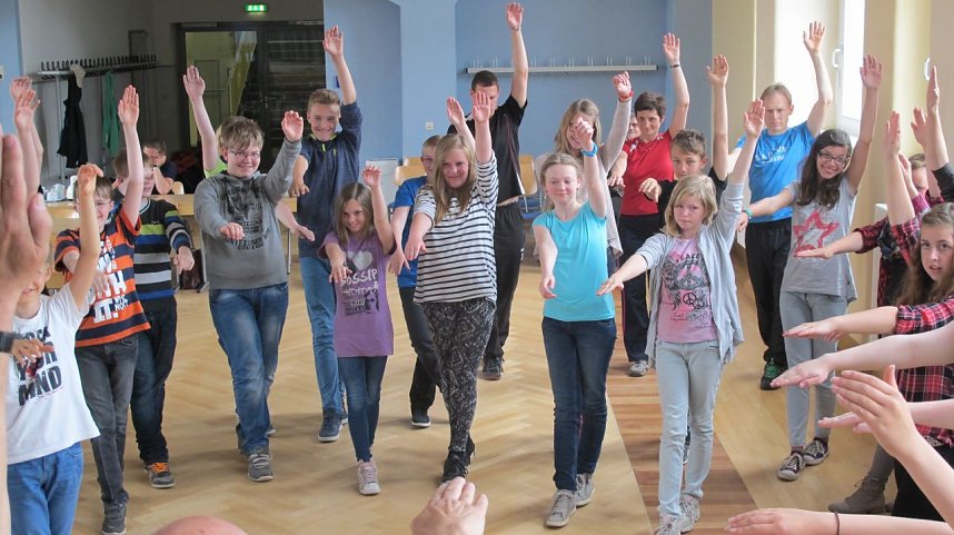 Lernen durch Bewegung - an der Grundschule Heringen wei&szlig; man jetzt wie das geht